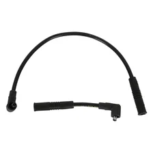 Custom Wire Set - 85-98 Touring FLT, FLHT - 8.8mm - Spiral Core - Black image 1