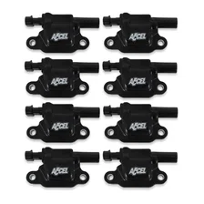 Gen V GM Coils, 2014 and Up, Black, Square - 8 Pack image 1