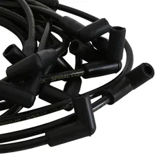 Spark Plug Wires - 8mm SUPER STOCK SPIRAL CUST BK for Chevrolet Corvette image 2