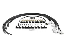 Spark Plug Wire Set - Universal - 90 Deg White Ceramic Boots image 3