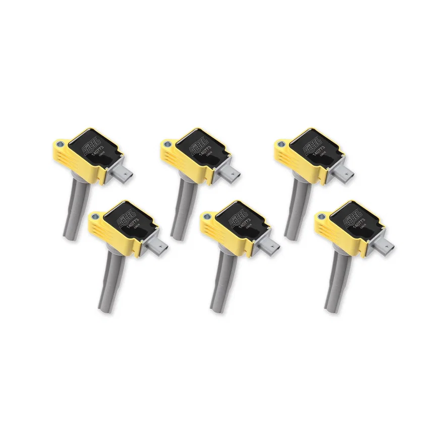 Ignition Coil - SuperCoil - 2016 Ford EcoBoost 2.7L V6 - Yellow - 6-Pack