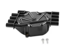 Distributor Cap - Chevy / GMC Vortec - V8 - Female - Socket Style - Crab - Black image 1