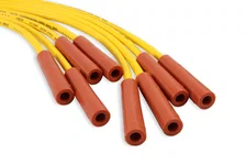 Spark Plug Wire Set - Super Stock Graphite Core 8mm - GM V8 1975-90 - Yellow image 4