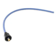 Spark Plug Wire Set- 8mm - Blue Wire with Blue 90 Deg Boots image 5