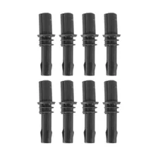 High Performance Ignition Coil boots 2004-2008.5 Ford 3-valve- 8-Pack - Black image 1
