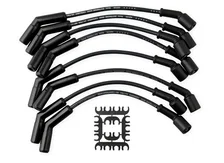 Spark Plug Wire Set - Extreme 9000 Black Ceramic-Chevy/GM 01-04-3/4 & 1 Ton 8.1L image 1