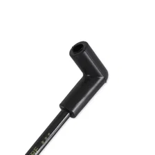 Spark Plug Wire Set - 8mm - Universal - Black Wire with Black 90 Deg Boots image 2