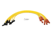 Spark Plug Wire Set - Super Stock Graphite Core 8mm - GM V8 1975-90 - Yellow image 2