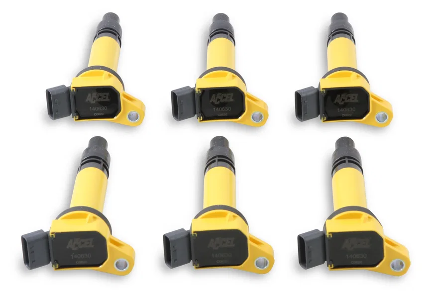Ignition Coil- Super Coil- Lexus/ Toyota- 6-Pack- Yellow