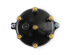 Distributor Cap - Jeep 4.0L - Male - HEI Style - Black image 2