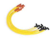 Spark Plug Wire Set - Super Stock Graphite Core 8mm - GM V8 1975-90 - Yellow image 3