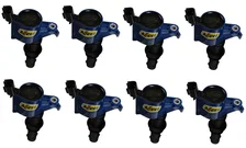 Ignition Coil - SuperCoil - 2004-2008 Ford 4.6L/5.4L/6.8L 3-valve- Blue - 8-Pack image 2