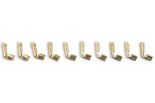 Spark Plug Wire Set- 8mm - Blue Wire with Blue Straight Boots image 4