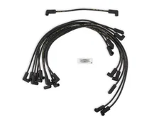 Spark Plug Wire Set- 8mm - Super Stock -  Custom - Black Wire image 1