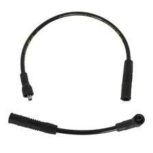Custom Wire Set - 86-06 Sportster XL Models - 8.8mm - Spiral Core - Black image 3