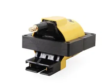 Ignition Coil - SuperCoil - 1984-1998 Ford EEC-IV - Yellow - Individual image 2