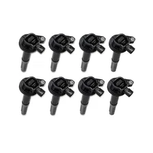 Ignition Coils- SuperCoil Series 2011-2016 Ford 5.0L Coyote, Black, 8-Pack image 2