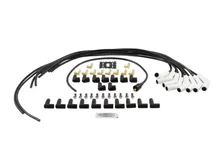 Spark Plug Wire Set - Universal - 135 Deg White Ceramic Boots image 2