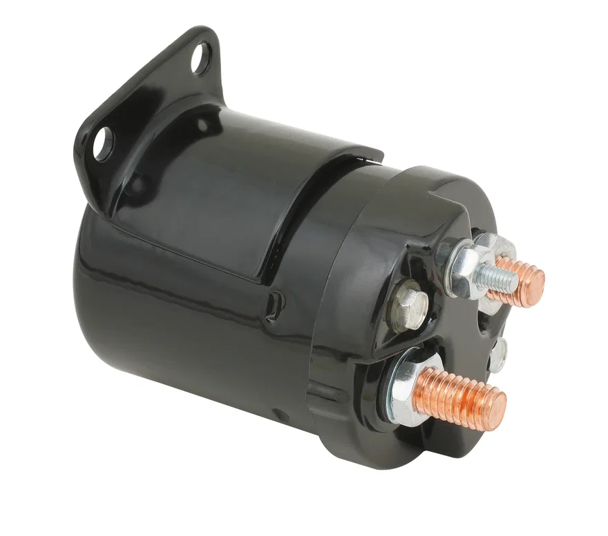 Starter Solenoid - Single Black