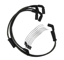 Custom Wire Set - 2017-up Harley Davidson Touring - 8mm - Black image 1