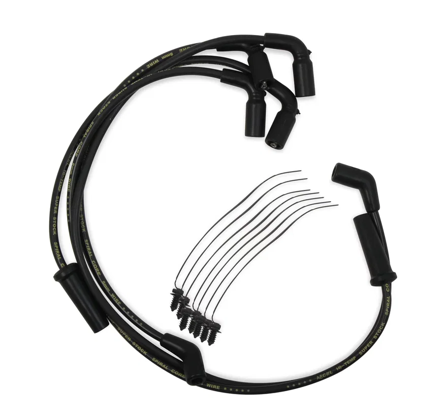 Custom Wire Set - 2017-up Harley Davidson Touring - 8mm - Black