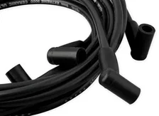 Spark Plug Wire Set - Chevy Small Block- HEI 75-86 Wires Under Manifold-Black image 3