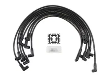 Spark Plug Wire Set - 90 Deg Boots - Black image 1