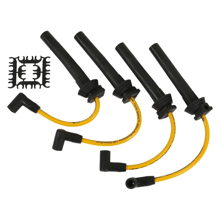 Spark Plug Wires - 8mm THUNDERSPORT CUST FIT YEL