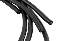 Spark Plug Wire Set - Universal - 180 Deg Black Ceramic Boots image 2