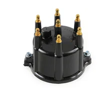 Distributor Cap - Jeep 4.0L - Male - HEI Style - Black image 1