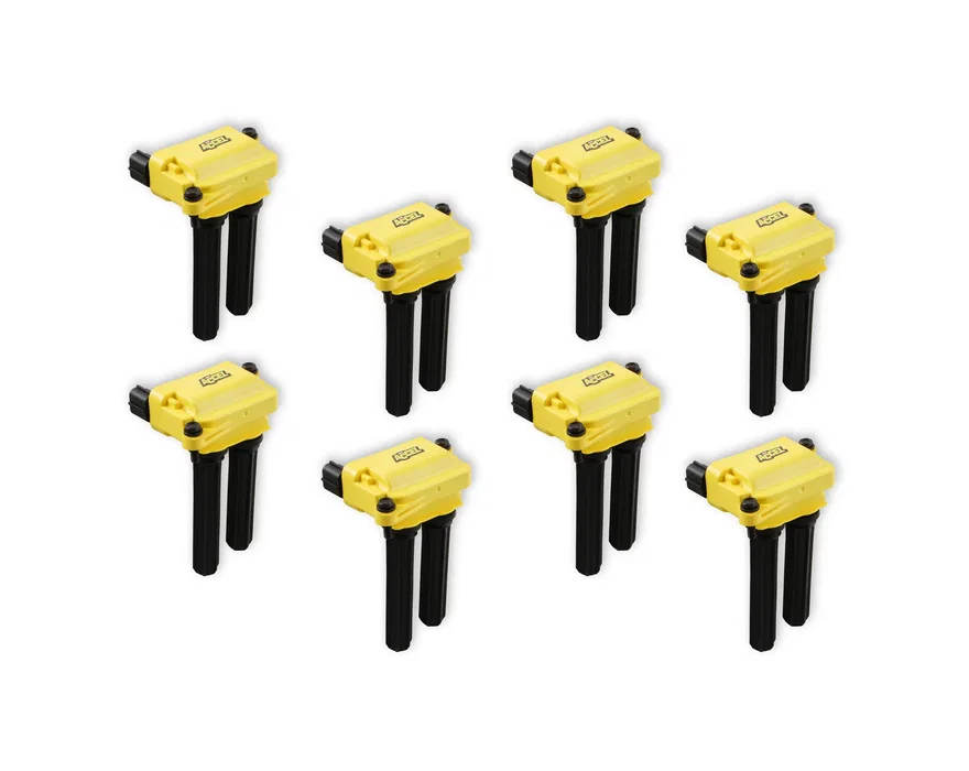SuperCoil - Gen III HEMI 05-24 - 8-Pack - Yellow - 5.7/6.1/6.2/6.4L
