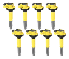 Ignition Coils SuperCoil Series 2011-2016 Ford 5.0L Coyote, Yellow, 8-Pack image 1