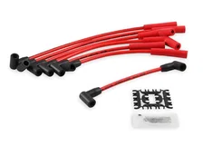 Spark Plug Wire Set - Super Stock Spiral Core 8mm - Jeep L6 - Red image 2