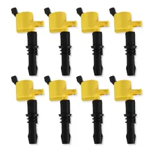 Ignition Upgrade Kit- 2004-2008 Ford 4.6L/5.4L/6.8L 3-valve, yellow 8-pack image 2