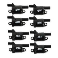 Gen V GM Coils, 2014 and Up, Black, Round, black, 8-Pack image 1