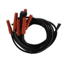 Spark Plug Wire Set - 8.8mm-300+ Ferro-Spiral Race - Universal- Vari-Angle Boots image 1