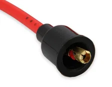 Spark Plug Wire Set - 8mm - Universal - Red Wire with Red Straight Boots image 10