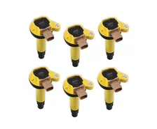Ignition Coil- SuperCoil- 2010-2016 Ford EcoBoost 3.5L V6- 6-Pack (3-Pin)-Yellow image 1
