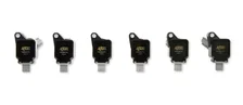 Ignition Coil 2017-2020 Ford EcoBoost 3.5L engines, Black, 6-pack image 1