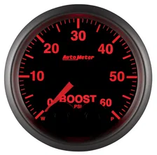 GAUGE; BOOST; 2 1/16in.; 60PSI; DIGITAL STEPPER MOTOR W/PEAK/WARN; ELITE image 6