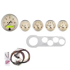DIRECT FIT DASH KIT; CHEVY CAR 53-54; MPH/FUEL/OILP/WTMP/BAT; AB image 1