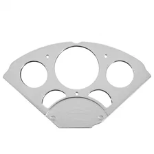 DIRECT FIT DASH KIT; CHEVY CAR 55-56; MPH/FUEL/OILP/WTMP/BAT; DB image 8