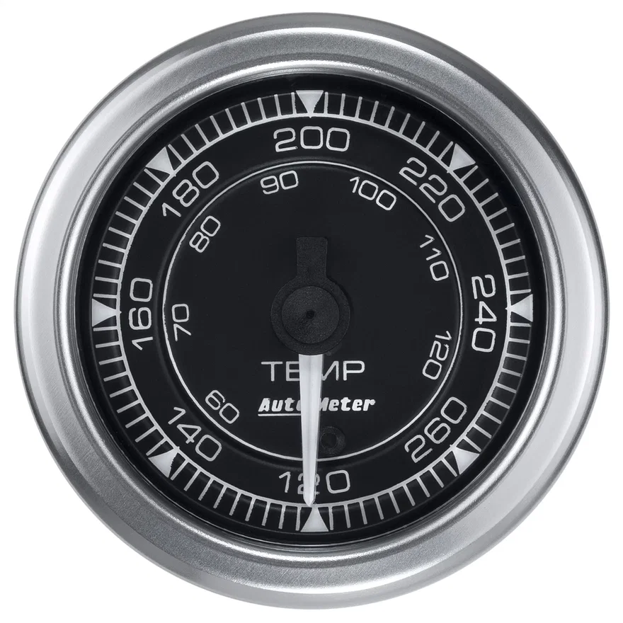 GAUGE; TEMP; 2 1/16in.; 120-280deg.F; DIGITAL STEPPER MOTOR; CHRONO