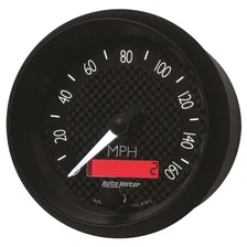 GAUGE; SPEEDOMETER; 3 3/8in.; 160MPH; ELEC. PROGRAMMABLE; GT image 3