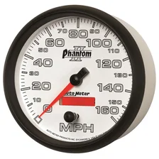 GAUGE; SPEEDOMETER; 5in.; 160MPH; ELEC. PROGRAMMABLE; PHANTOM II image 2