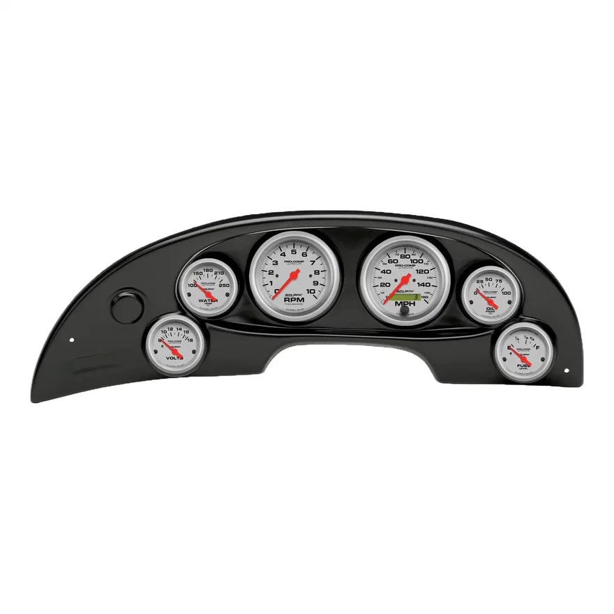 DIRECT FIT DASH KIT; (3 3/8in. X2; 2 1/16in. X4); FORD MUSTANG 94-04; ULTRA-LITE
