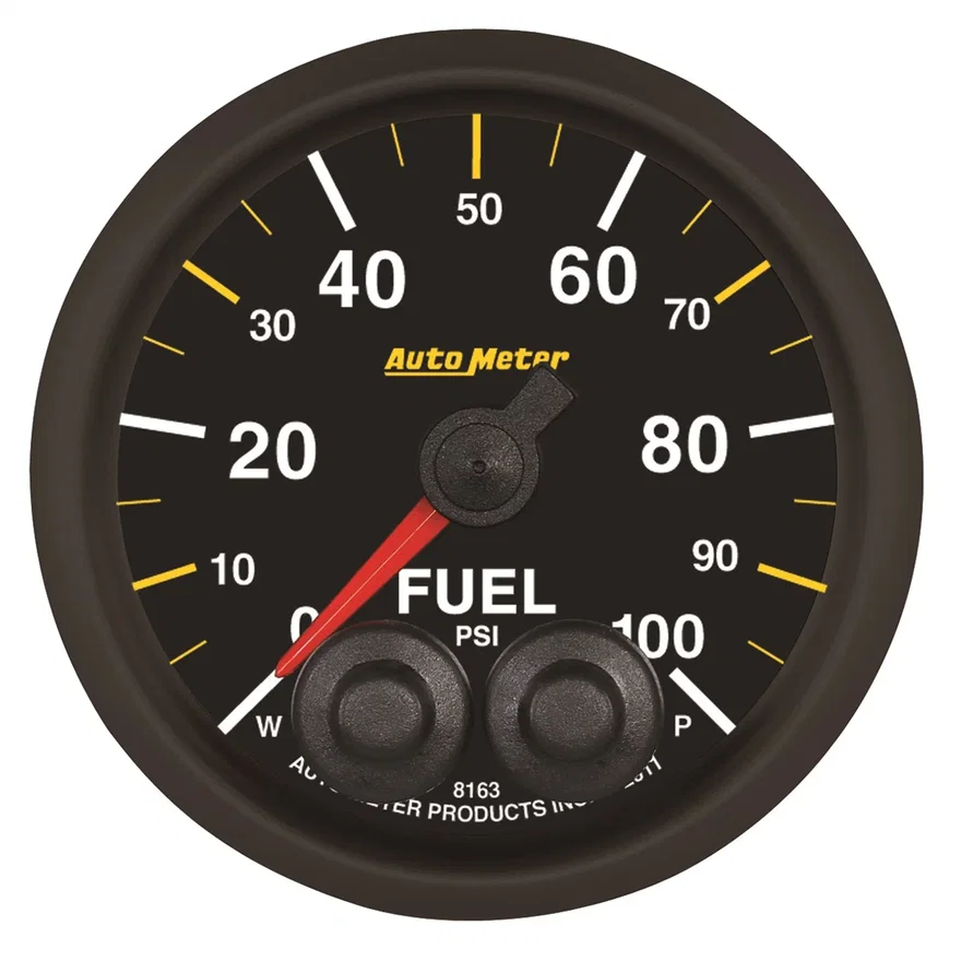 GAUGE; WATER PRESS; 2 1/16in.; 35PSI; STEPPER MOTOR W/PEAK/WARN; NASCAR CAN
