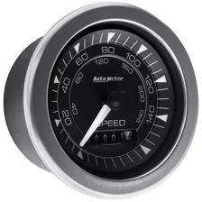 GAUGE; SPEEDOMETER; 3 3/8in.; 160MPH; ELEC. PROGRAMMABLE; CHRONO image 4