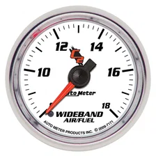 GAUGE; AIR/FUEL RATIO-WIDEBAND; ANALOG; 2 1/16in.; 8:1-18:1; STEPPER MOTOR; C2 image 1