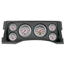 DIRECT FIT DASH KIT; (3 3/8in. X2; 2 1/16in. X4); CHEVY/GMC TRUCK 95-98; ULTRA-L image 1